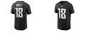 Nike Atlanta Falcons Men's Pride Name and Number Wordmark T-Shirt - Calvin Ridley